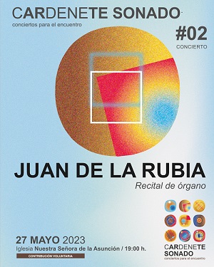 Concierto de órgano de Juan de la Rubia Cardenete Sonado